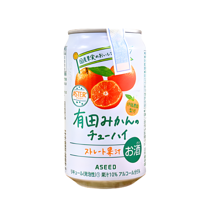 Aseed Chu-Hi Arita Sparkling Mandarin Orange Cocktail 350ml (5%)