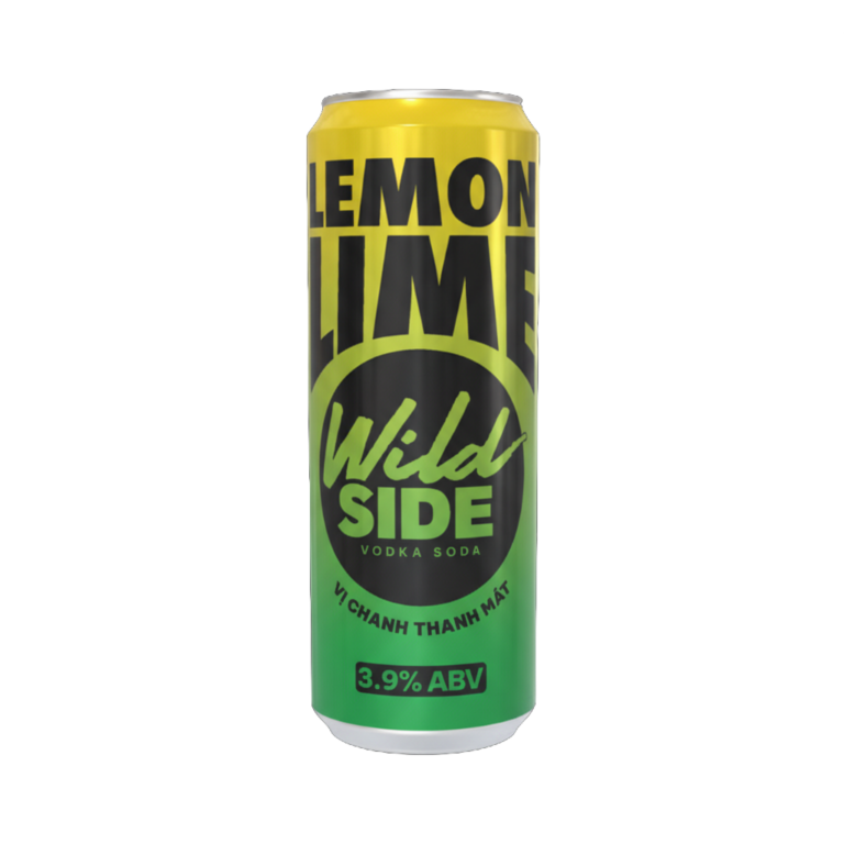 Wildside Lemon Lime Vodka Soda 3.9%