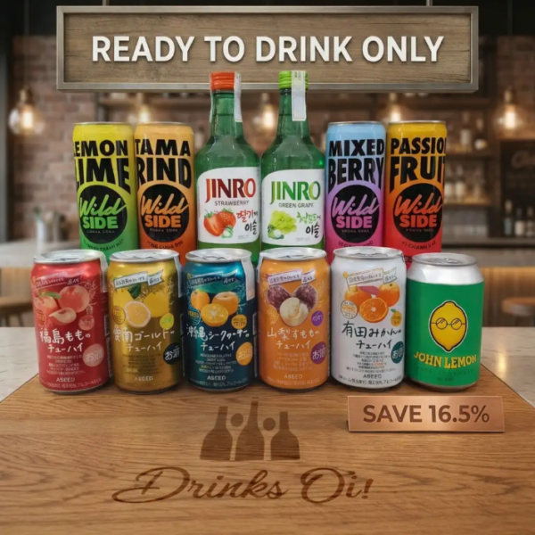READY TO DRINK ONLY