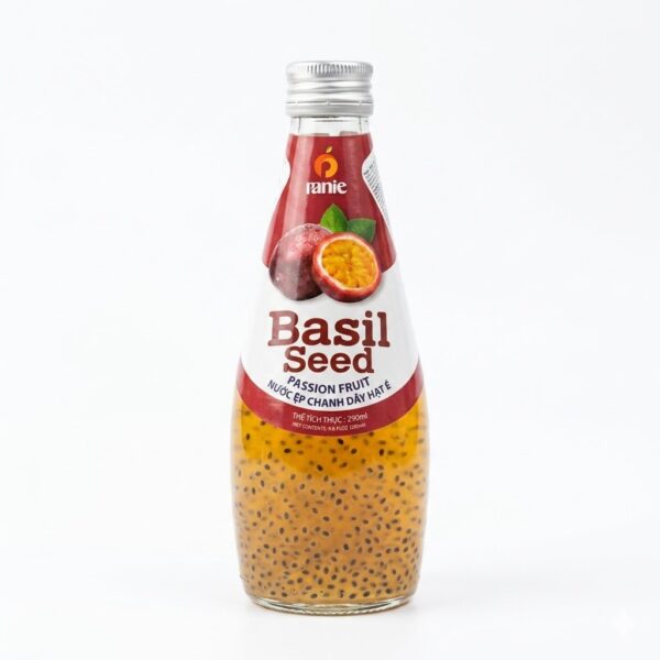 Panie Basil Seed Passionfruit 290ml